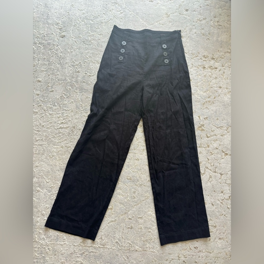 H By Halston linen pants